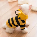Pet Halloween Costume Honey Bee Role Play Hoodie with Buckle or Not Dogs Cats Party Cosplay Funny Outfit Clothes Dog Hoodies - Nova Trendz