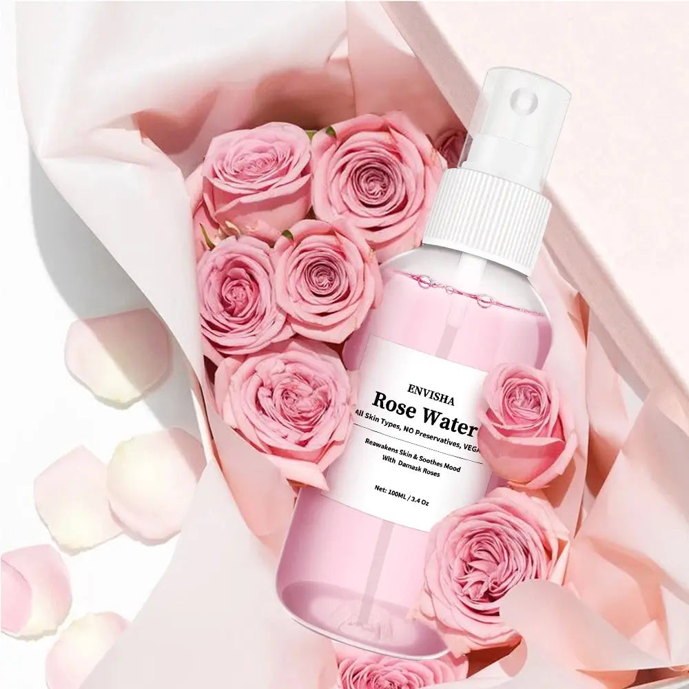 ENVISHA Rose Water Toner for Face, Rose Water Facial Toner for Hydrating Skin Care - Nova Trendz