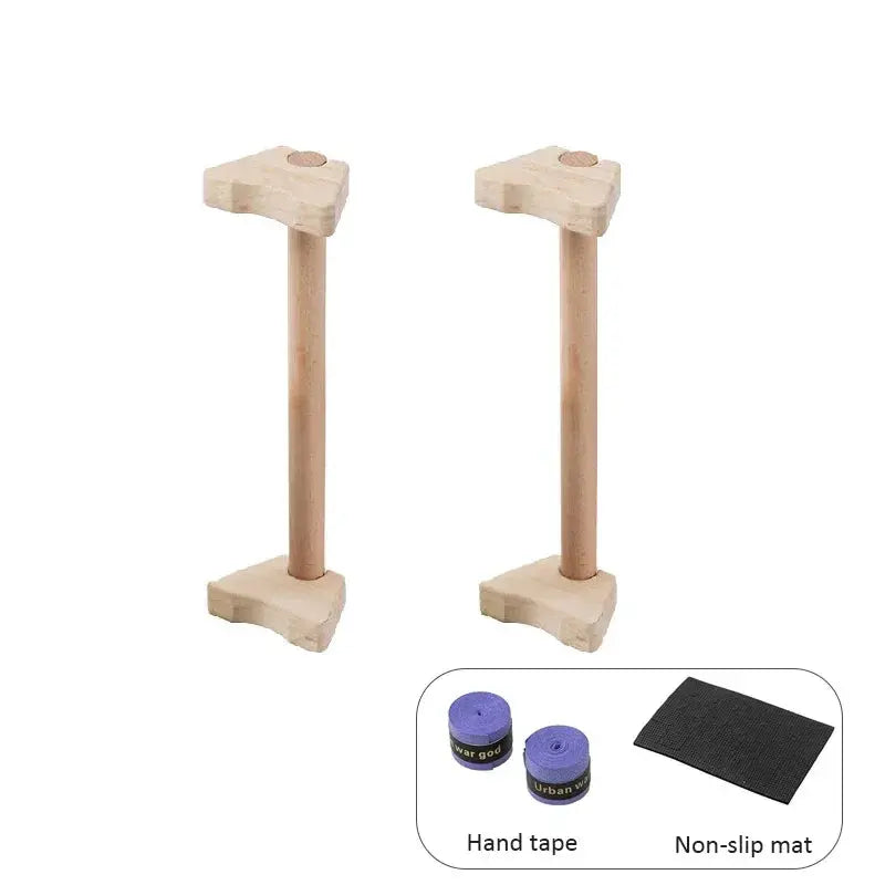 Wooden Push-up Stand Non-SlipPush Up Bar Handles Fitness Pushup Board Calisthenics Parallettes Bar Exercise Equipment for Home Nova Trendz