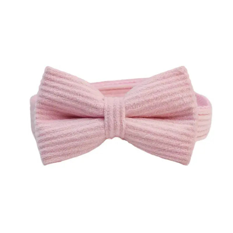 Pink Corduroy Dog Collar And Leash Set For Dogs Custom Engraved Nameplate Pet Supplies Dog Leash Corduroy07 - Nova Trendz