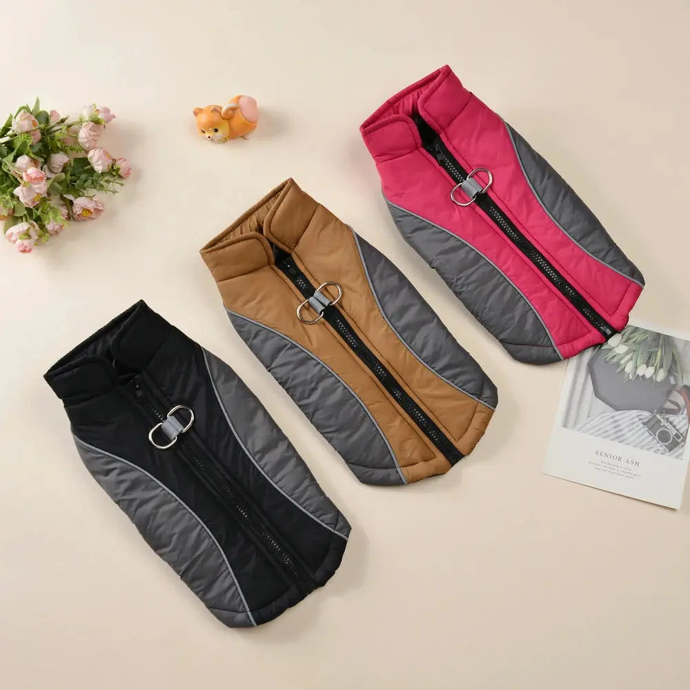 Winter Warm Pet Dog Clothes For Small Dogs Coat Waterproof Reflective Puppy Jacket French Bulldog Outfit Chihuahua Vest Supplies - Nova Trendz