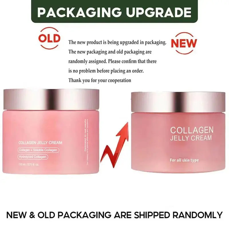 Sakura Mask,Collagen Jelly Cream Niacinamide And Hydrolyzed Collagen Strengthen Skin Barrier Lasting Moisturizing Skin Face Care Nova Trendz
