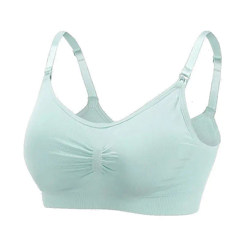 High Quality Maternity Nursing Bras Cotton Breastfeeding Pregnant Underwear Seamless Large Size Breathable Bra Push Up Nova Trendz