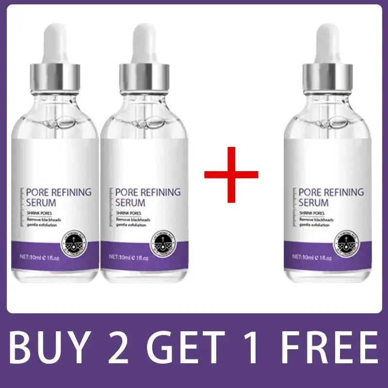 Pore Shrinking Serum Face Removing Large Pores Tightening Repairing Facial Pore Minimizing Essence Skin Care Beauty Firm skin Nova Trendz