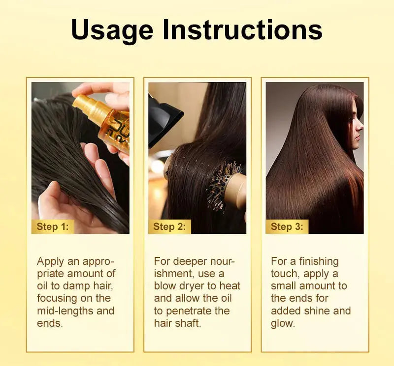 PURC Argan Hair Oil for Smooth, Soft & Shiny Hair PURC Moroccan Argan Oil Hair Serum - Nova Trendz
