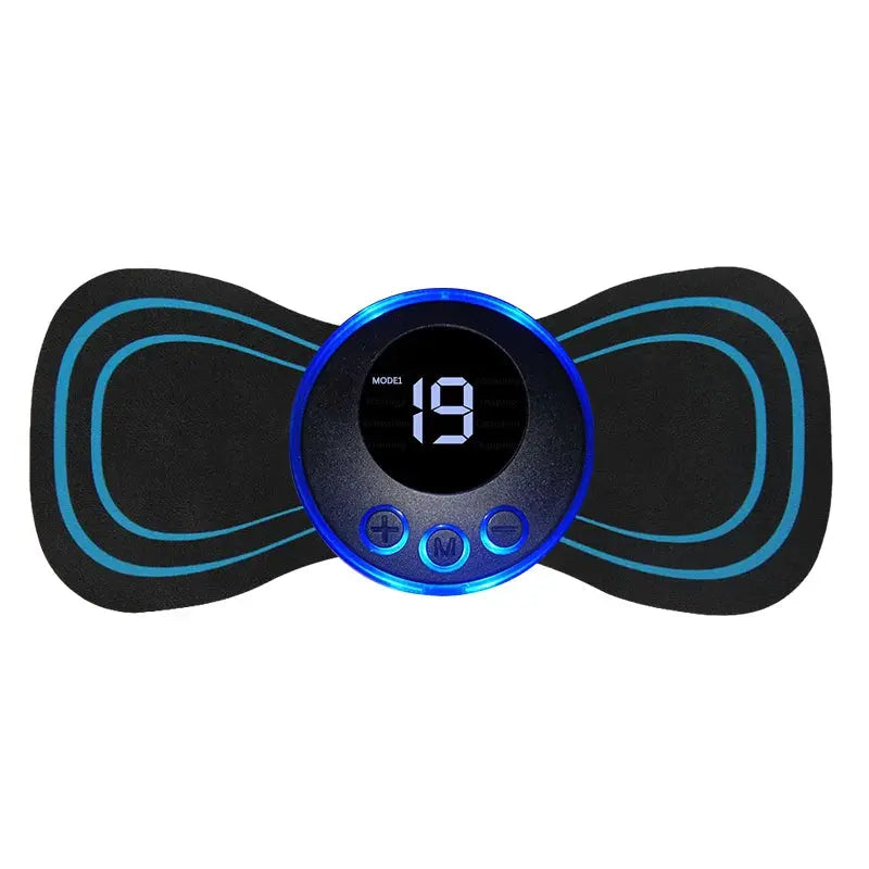 Electrical Muscel Stimulator Massager Abdomen Buttocks Arm Leg Neck Hips Trainer Muscle Toner Fitness Training Workout Equipment Nova Trendz