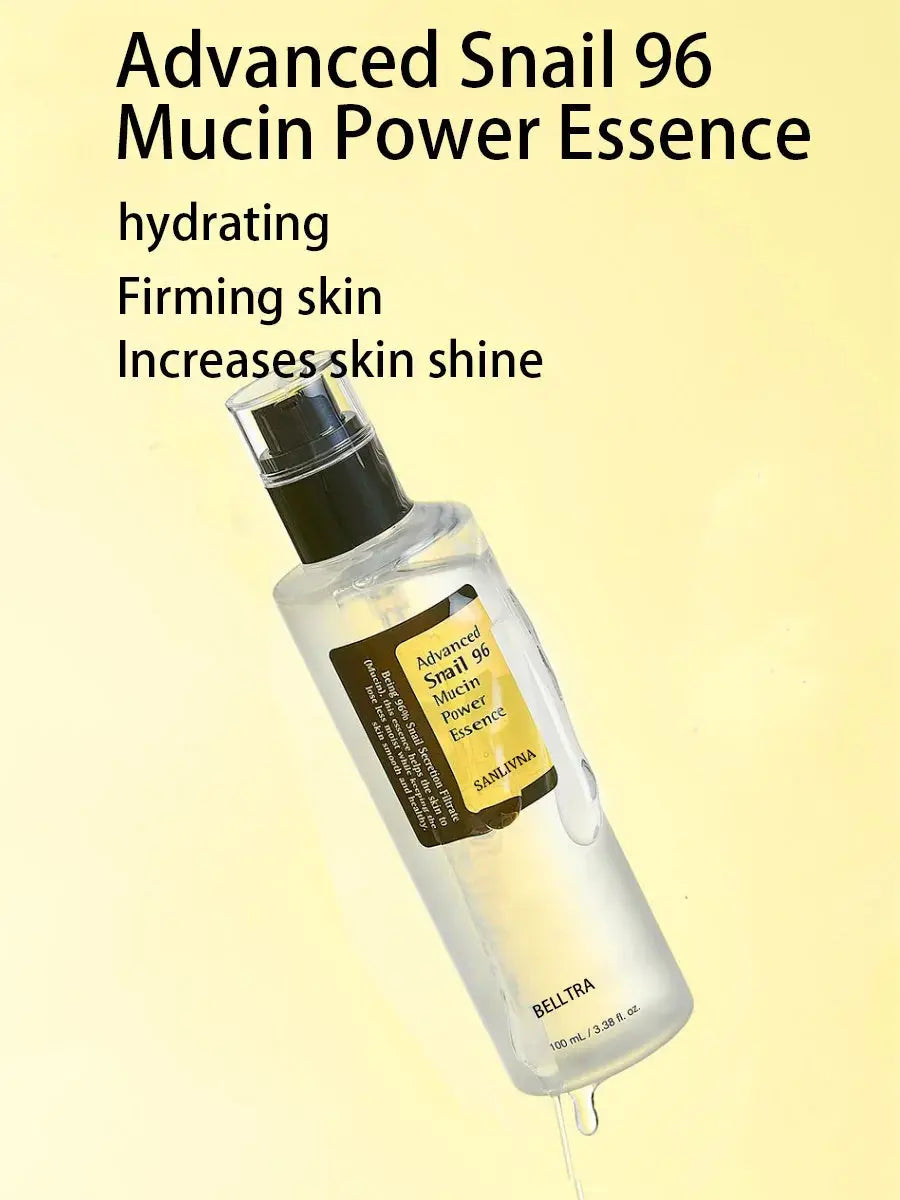 Snail Mucin 96% Korean Skin Care Facial Essence Fading Fine Lines Repair Essence Firming Facial Snail Brightening Anti-Aging Nova Trendz