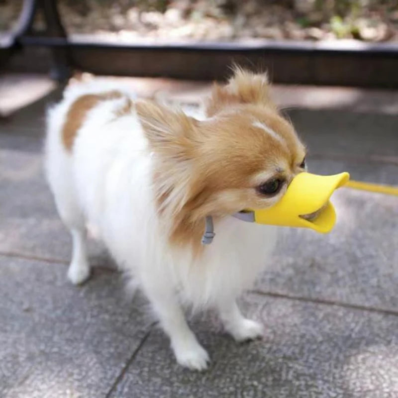 Dog Muzzle Silicone Duck Muzzle Mask for Pet Dogs Anti Bite Stop Barking Small Medium Large Dog Mouth Muzzle Pet Dog Supplies