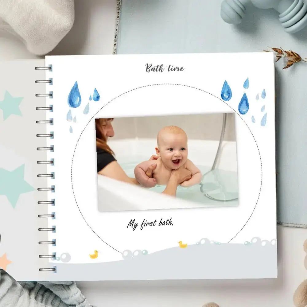 Record Book For Kids Growth First Year Record Book Keepsake Kids Milestones Book Timeless Journal Scrapbook Simple Event Kids Nova Trendz