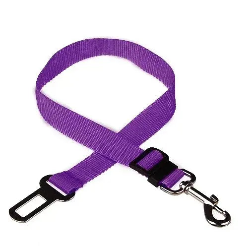 Dog Harness Lead Clip Safety Lever Traction Dog Collars Dogs Accessoires Adjustable Pet Cat Dog Car Seat Belt Pet Seat Vehicle Nova Trendz