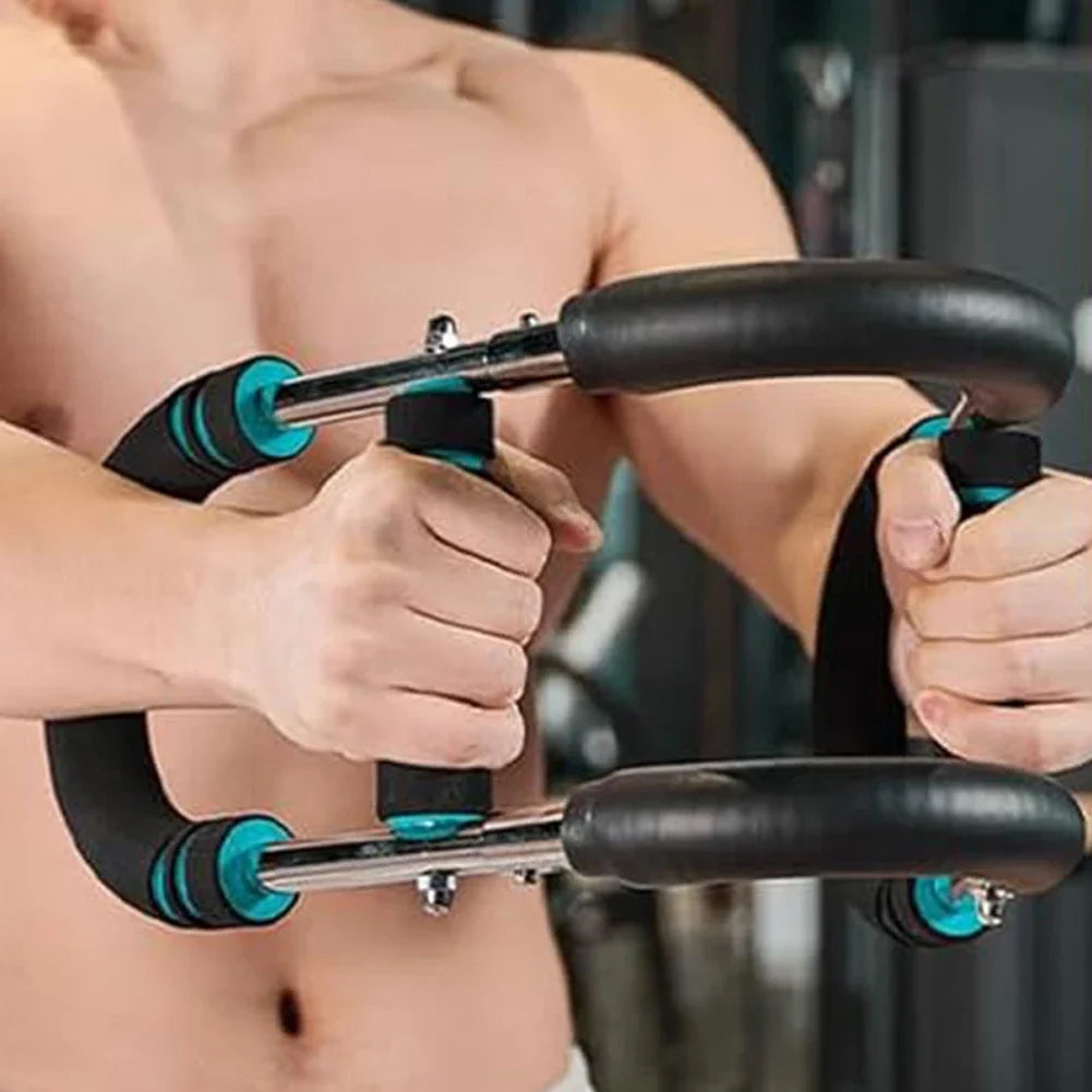 Wrist Strength Trainer Adjustable U-Shaped Arm Trainer Home Fitness Chest Expander Twister Arm Exerciser Hand Gripper Strengths Nova Trendz