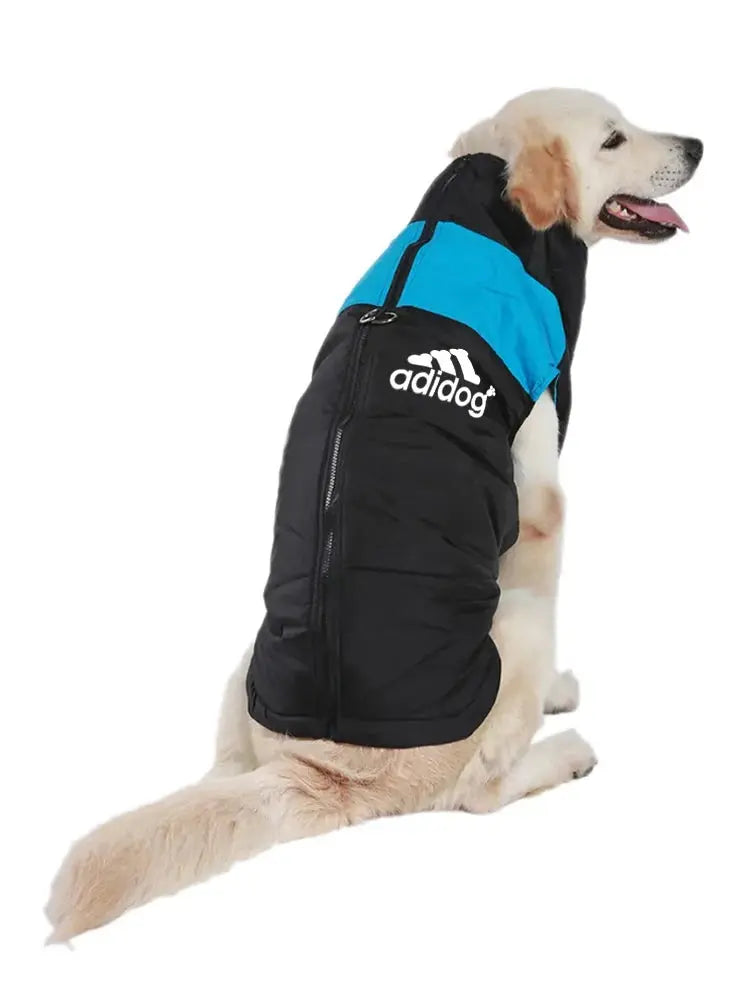 Waterproof dog Clothing Pet Coat Winter thermal vest Thickened zipper jacket Dog clothing for small to medium sized dogs - Nova Trendz