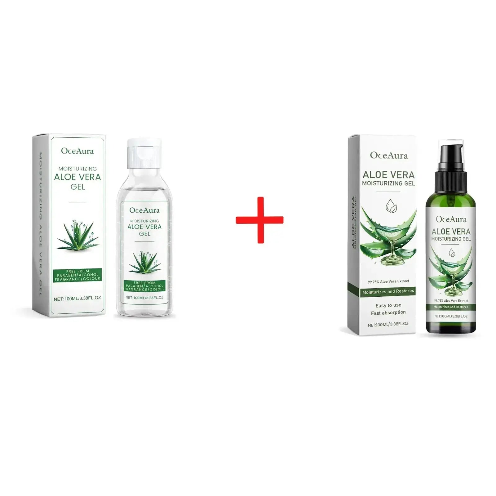 Aloe Vera Gel Pore Shrinking Oil Control Ance Remover Moisturizing Brighten Anti-Aging Facial Essence Beauty Skin Care Products Nova Trendz