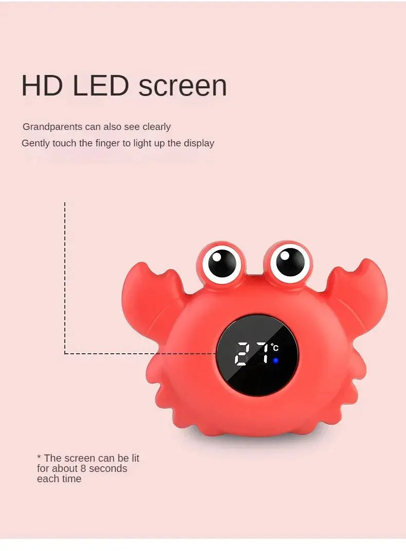 Baby Bath Temperature Meter Floating Digital Water Baby Bath Temperature Meter LED Display Temperature Tester Safety Cartoon - Nova Trendz