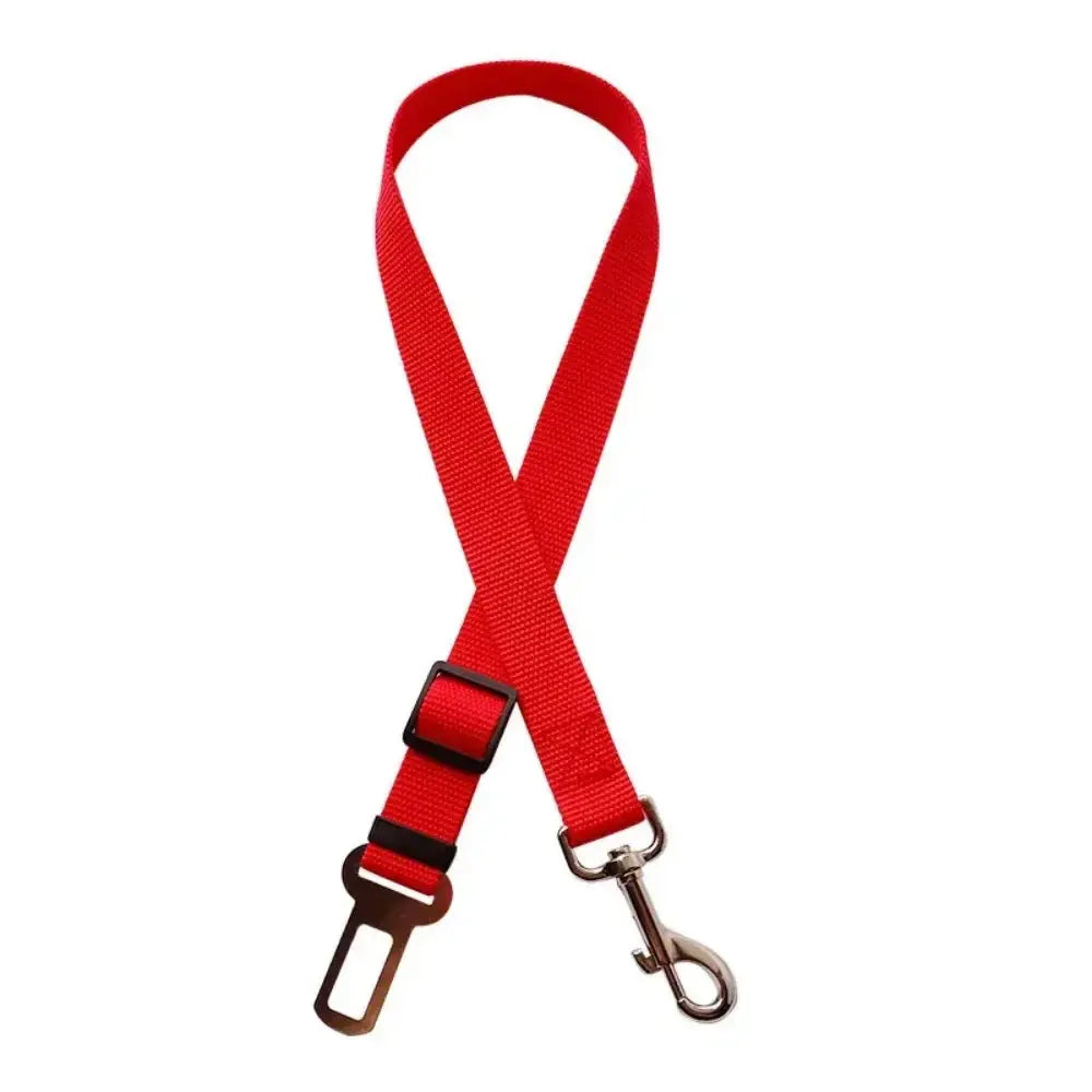Dog Harness Lead Clip Safety Lever Traction Dog Collars Dogs Accessoires Adjustable Pet Cat Dog Car Seat Belt Pet Seat Vehicle Nova Trendz