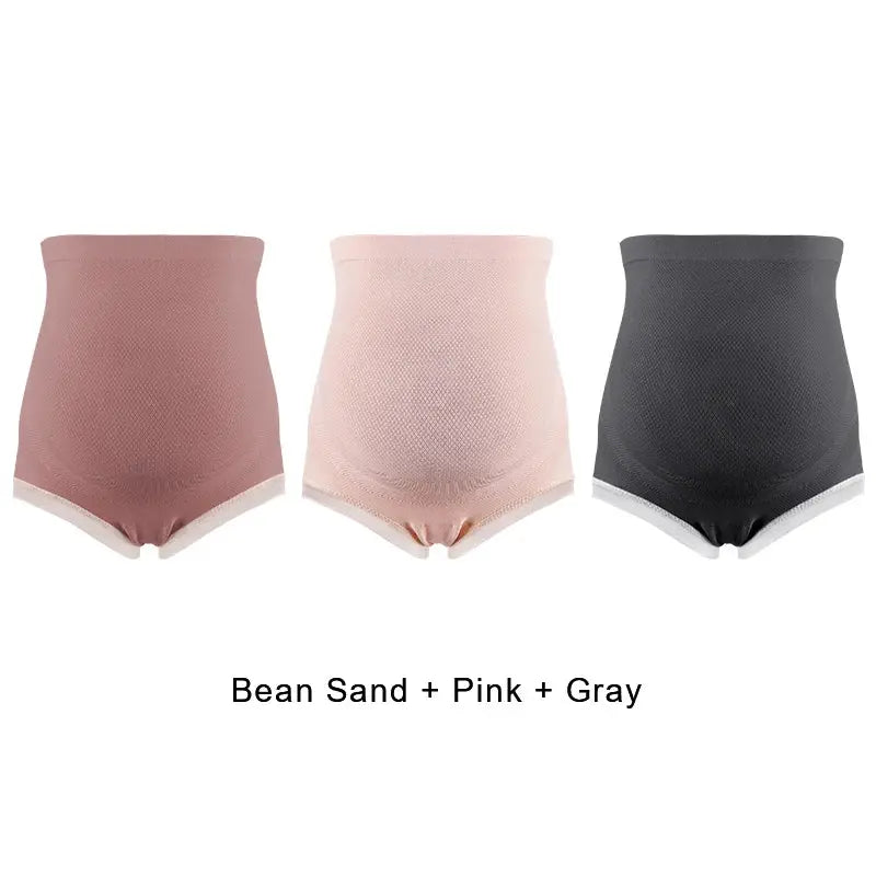 3PCS Maternity Panties High Waist Pregnant Panties Adjustable Belly Support Briefs for Pregnant Women Lace Solid Cozy Intimates Nova Trendz