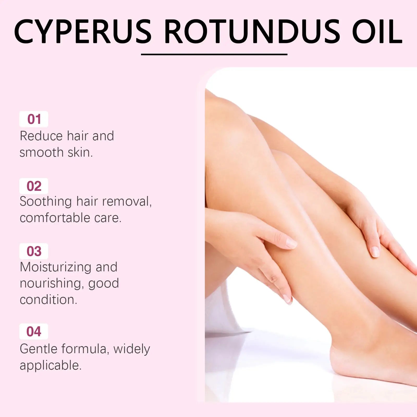 Hair Removal Care Oil Gently Nurtures Skin with Cleansing and Soothing Properties Moisturizing Daily Body Care Oil Hair Removal Nova Trendz