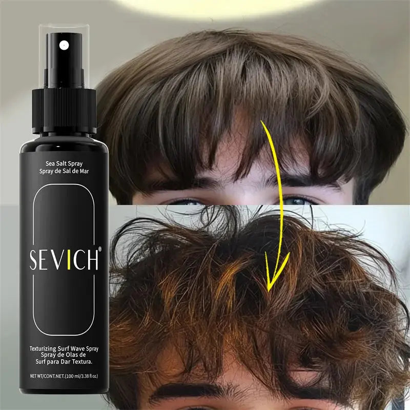 100ml Natural Sea Salt Spray For Hair Men Women Instant Texture Volume Hair Volume Powder Long-Lasting Hold Wave Hair Spray Set Nova Trendz