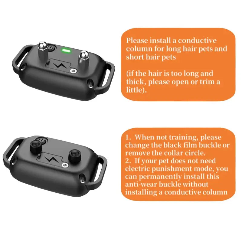 YHLC 1100m Cat Shock Collar,Cat Training Collar with Remote,Cat Stop Meowing Collar, Remote Control/Automatic Anti-Meow for Cats - Nova Trendz