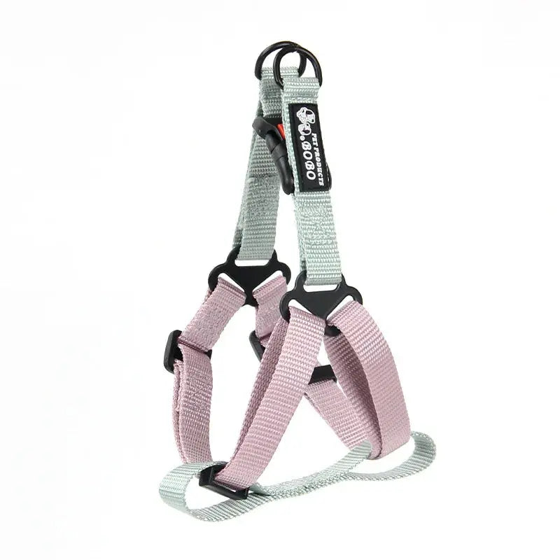 Adjustable Pet Harness for Small Medium Dogs Nylon Dog Harness Leash Set Puppy Harness Dog Accessories - Nova Trendz