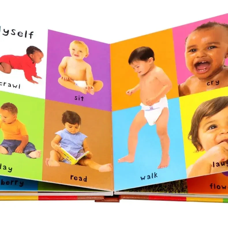 First 100 Words Baby Children's books aged 1-3English Picture Book