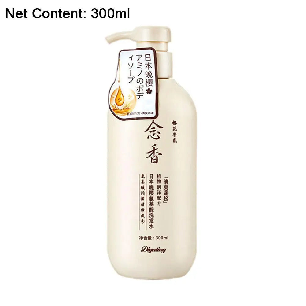 3 Pack Japanese Shampoo And Conditioner & Body Wash Set, Amino Acid Fragrant Japanese Evening Shampoo, Thick Smooth Hair