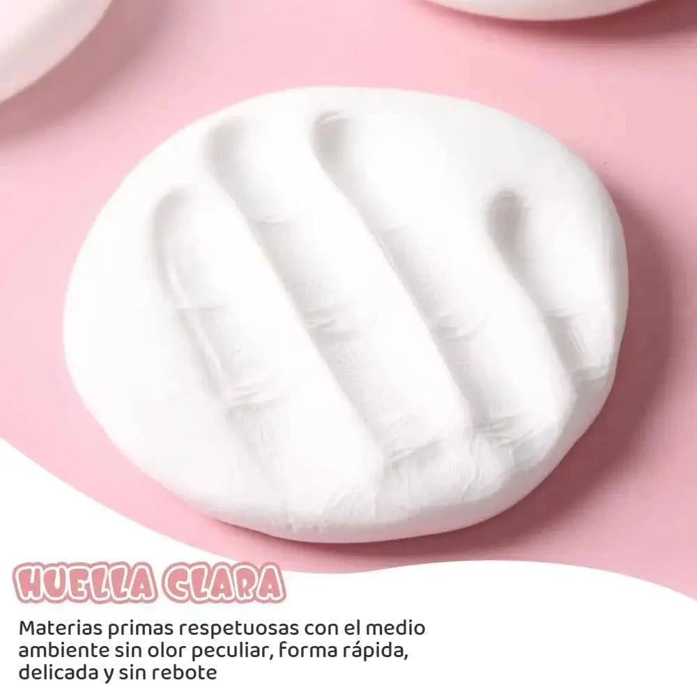 Baby Hand Print Footprint Imprint Kit Handprint Baby Mud And baby footprints Souvenirs Baby Hand And Foot Mold Hundred Days Gift Nova Trendz
