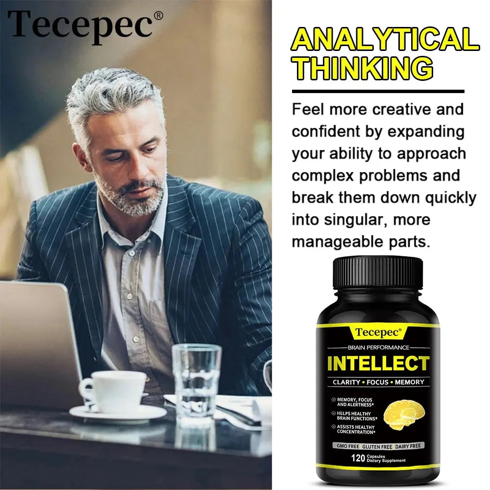Nootropics - Support healthy brain function, help fight mental dullness and brain fog, and slow brain aging Nova Trendz