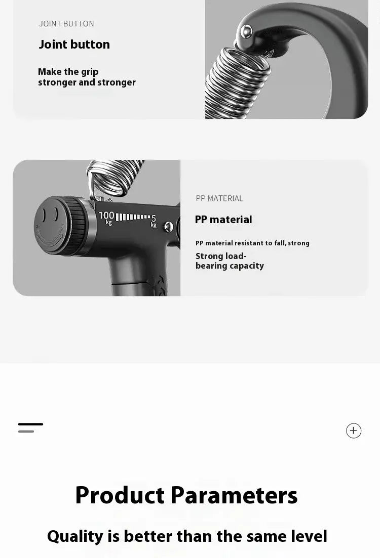 R Shaped Spring Grip Professional Wrist Strength Arm Muscle Finger Rehabilitation Training Exercise Fitness Equipment Nova Trendz