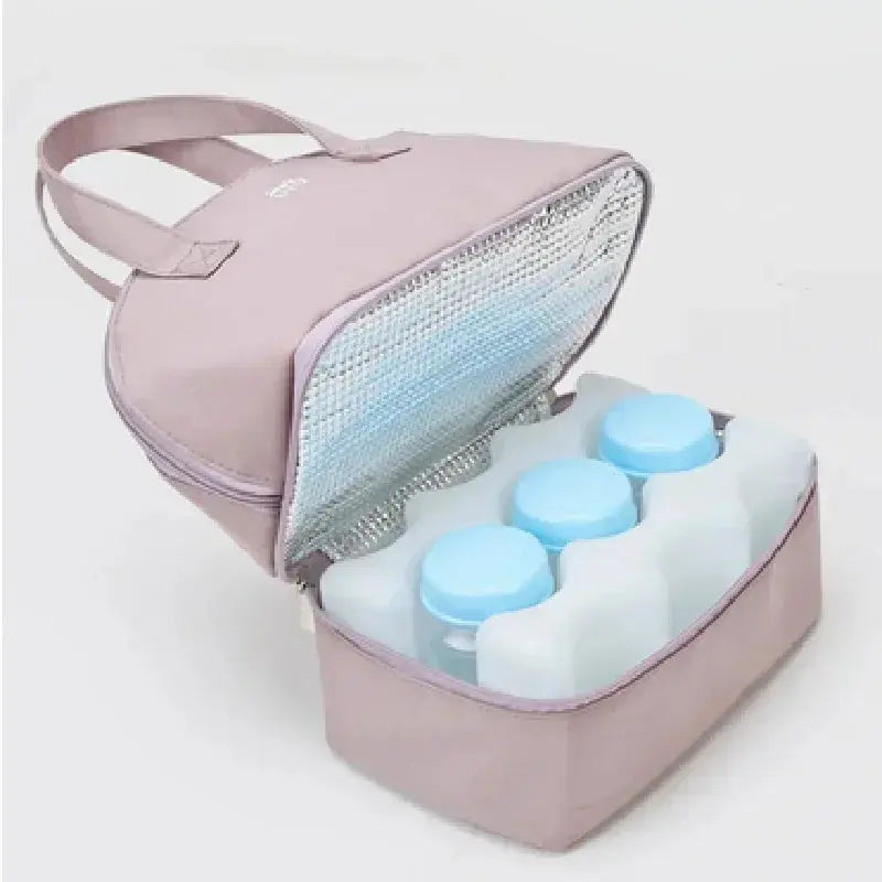Insulation Bag Milk Storage Breastfeeding Milk Insulation Breast Pump Maternity Cooler Double Layer Fresh Preservation Bag Nova Trendz