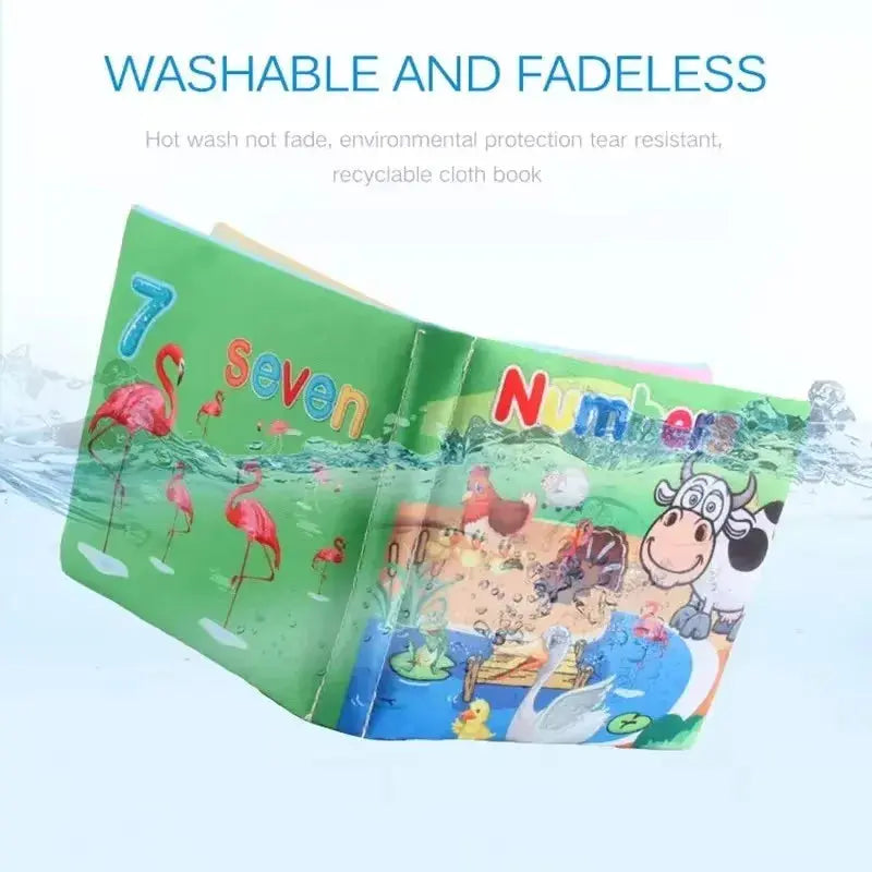 Baby Cloth Books Enlightenment Early Educational Toys Kids Fruits Animal Numbers Food Cognitive Book for Toddlers 12-72 Month Nova Trendz