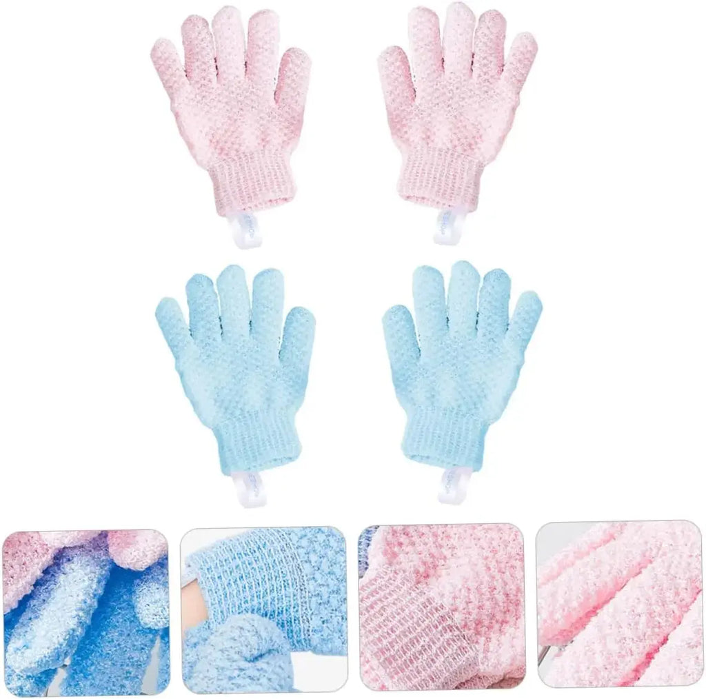 Bath scrub gloves, scrub gloves, body scrub gloves, body wash gloves, exfoliating gloves, facial scrub, facial scrub, bath spong Nova Trendz