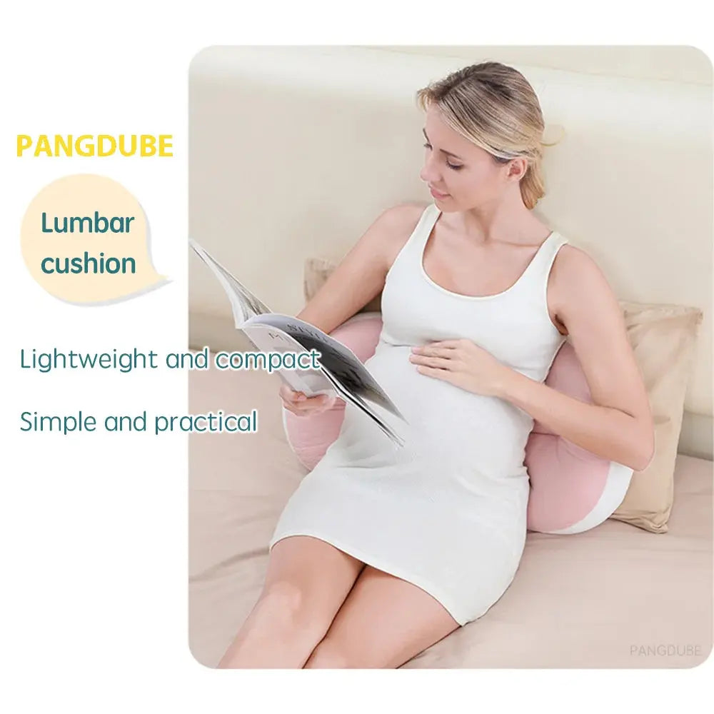 PANGDUBE Pregnancy Waist Support Pillow for Pregnant Women Sleeping Body Pillow Care for Pregnancy Cushion Adjustable Length Nova Trendz