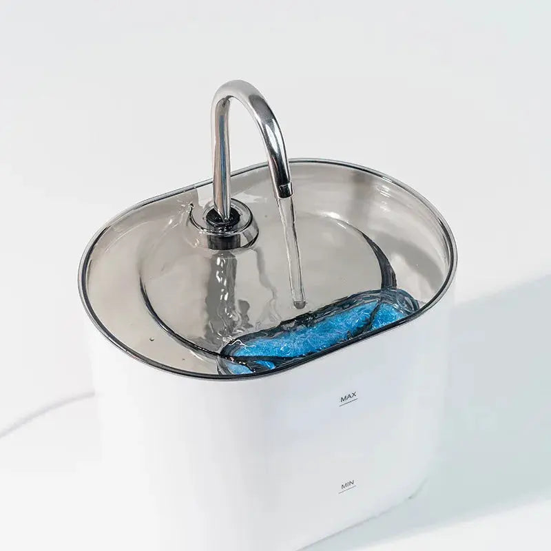 Cats Water Fountain Automatic Filter Cats Fountain With Stainless Steel Faucet Silent Water Pump Pet Cats Dog Water Dispenser - Nova Trendz