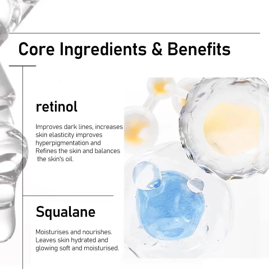 AHA 30%+BHA 2% Exfoliating Face Salicylic Acid Serum 10% Niacinamide + 1% Zinc, 10% Hexapeptide Serum Moisturizing Face Skincare Nova Trendz