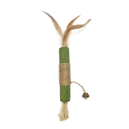 Cats Catmint Stick Cats Teether Licking Stick Cats Teaser Stick Toy Chewing Matatabi Cats Hairballs Removal Treat Stick