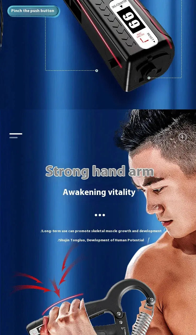R Shaped Spring Grip Professional Wrist Strength Arm Muscle Finger Rehabilitation Training Exercise Fitness Equipment Nova Trendz
