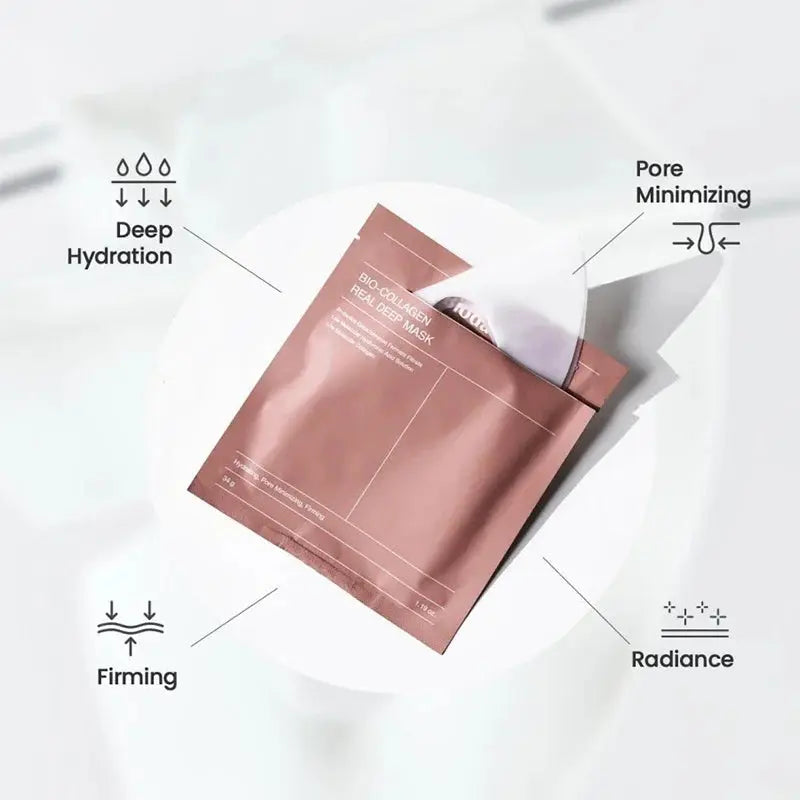20/10/5/1PC Bio Collagen Face Mask Shrink Deep Hydrating Overnight Mask Moisturizing Refreshing Brightening Face Skin Care Nova Trendz