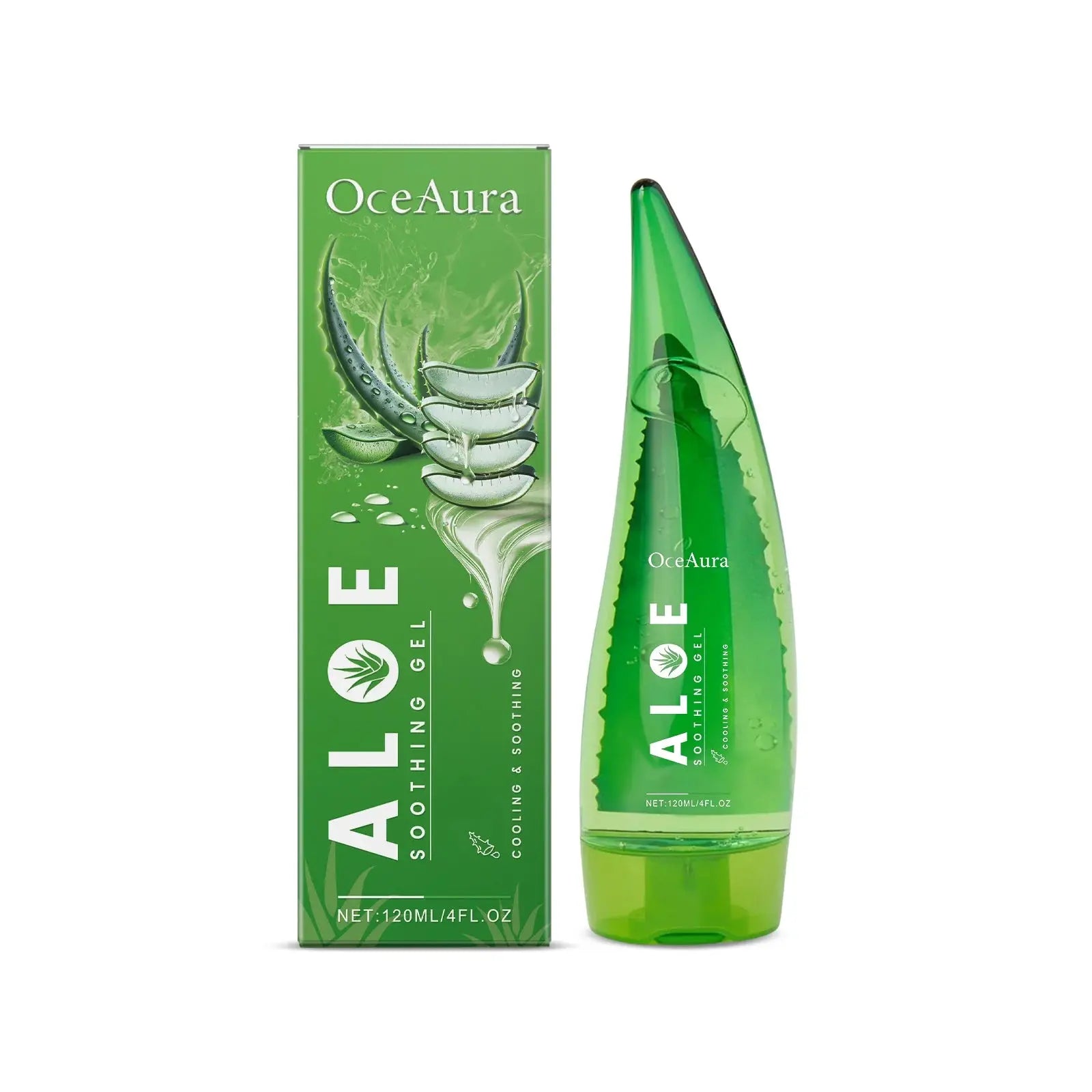 120ml Natural Organic Aloe Vera Gel Skin Lightening Moisturizing Tone Acne-removing Aloe Vera Gel After-sun Moisturizing Cream Nova Trendz