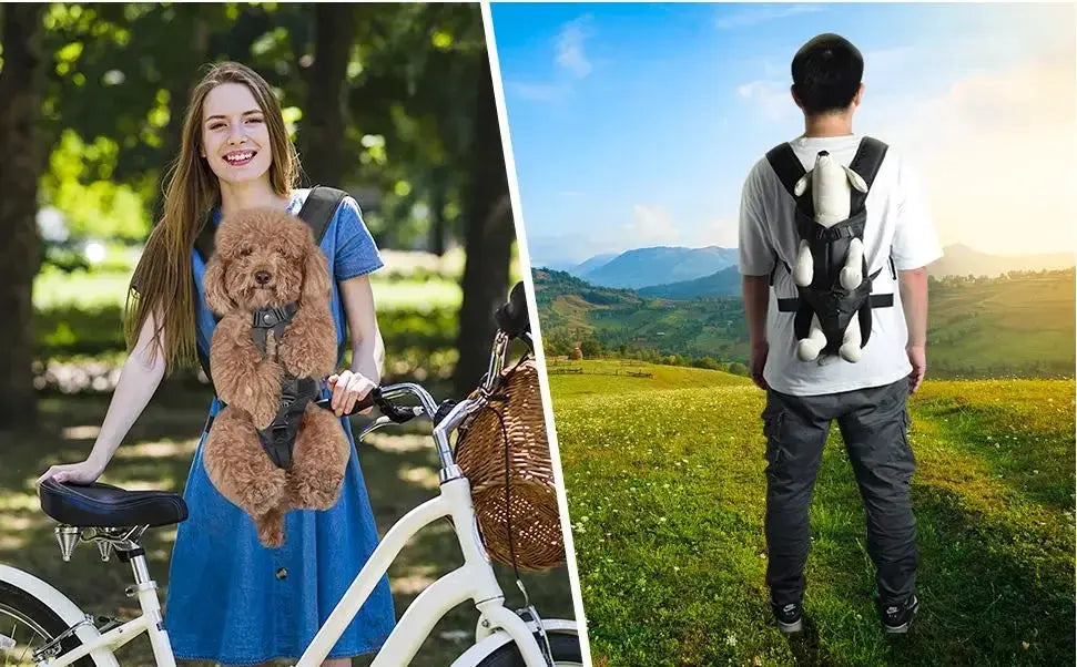 Pet Backpack Carrier For Cat Dogs Front Travel Dog Bag Carrying For Animals Small Medium Dogs Bulldog Puppy Mochila Para Perro - Nova Trendz