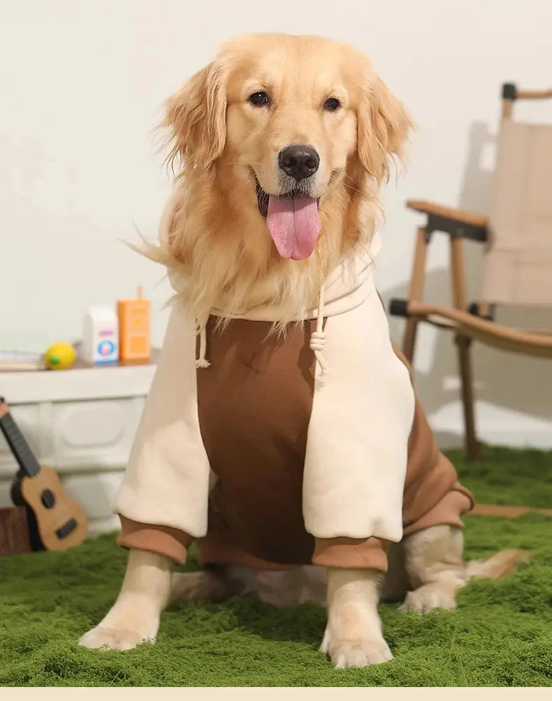 HOOPET Dog Clothes Fall and Winter Models Labrador Dogs Border Collie Pet Clothing Spring and Large Dog Sweater Winter Nova Trendz