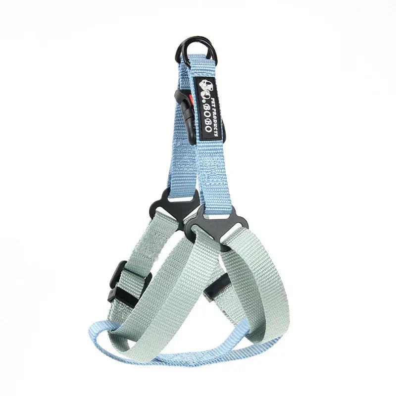 Adjustable Pet Harness for Small Medium Dogs Nylon Dog Harness Leash Set Puppy Harness Dog Accessories - Nova Trendz