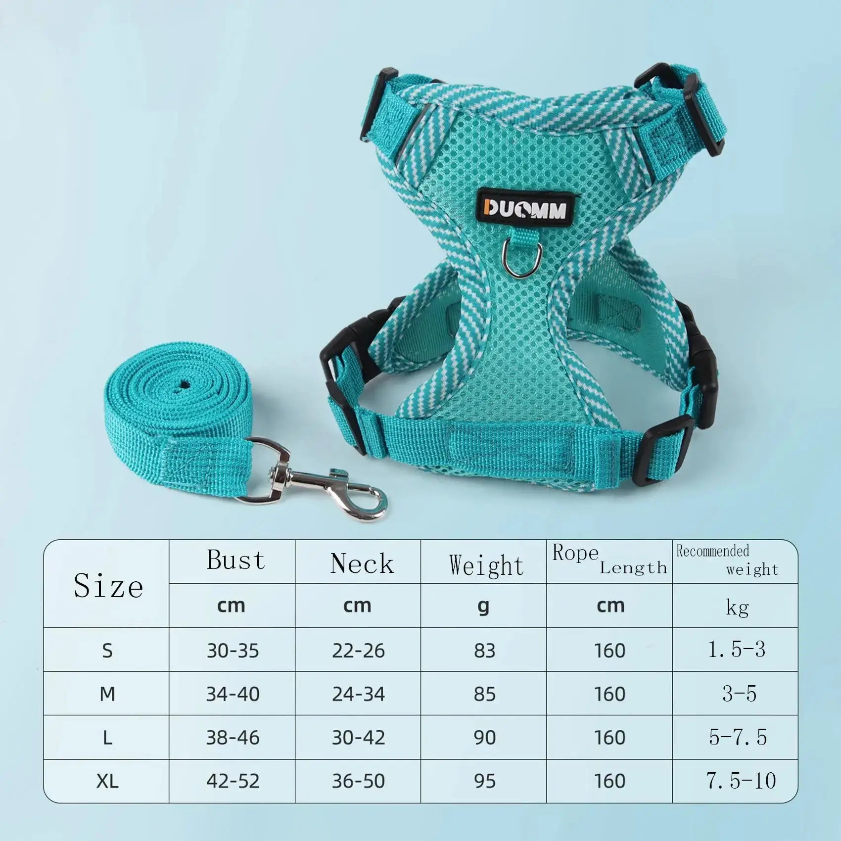 New Dog Leash Vest Type Pet Chest Strap Reflective and Breathable Walking Cat Rope Dog Rope Nova Trendz
