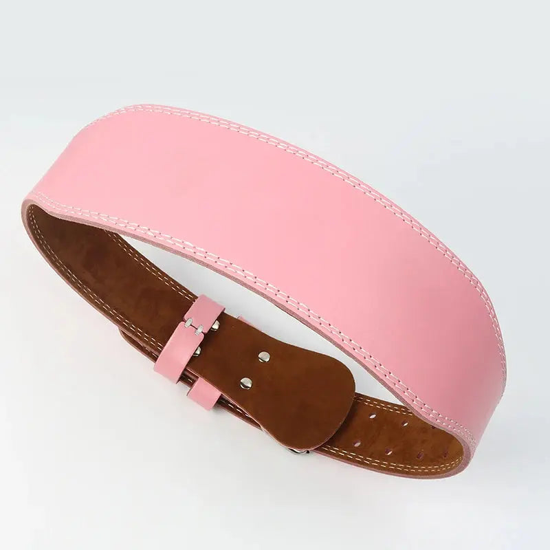 Weight Lifting Belt For Women 10.5cm Width Gym Fitness Squats Belt Back Support Powerlifting, Cross Training, Workout Belt Pink Nova Trendz