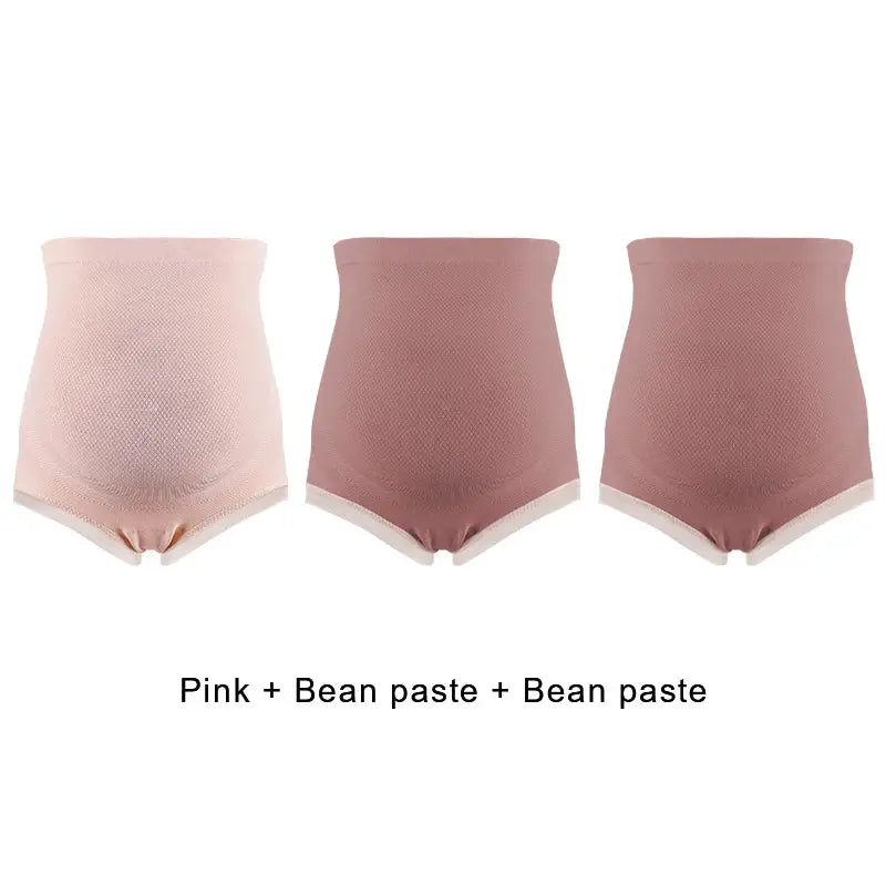 3PCS Maternity Panties High Waist Pregnant Panties Adjustable Belly Support Briefs for Pregnant Women Lace Solid Cozy Intimates Nova Trendz