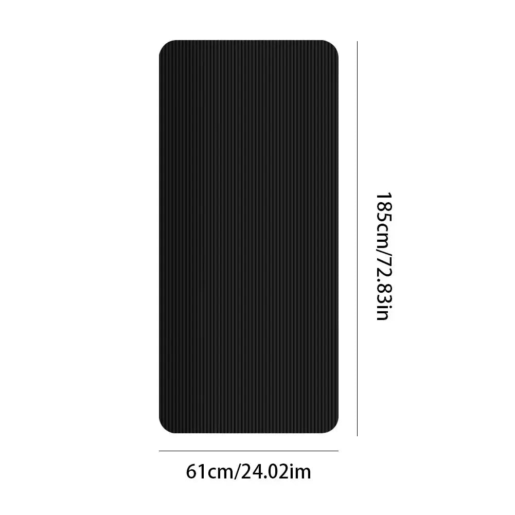Yoga Mat Non Slip Exercise Mat Thick Solid Color Fitness Mat Yoga Workout Mat Multi-Function for Home Gym - Nova Trendz
