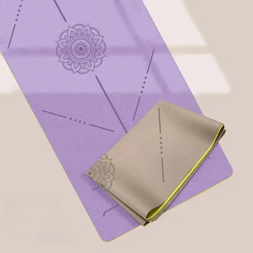 1.5mm Ultra-thin Pu Natural Rubber Yoga Mat Portable Foldable Professional Anti-slip Fitness Yoga Mat - Nova Trendz