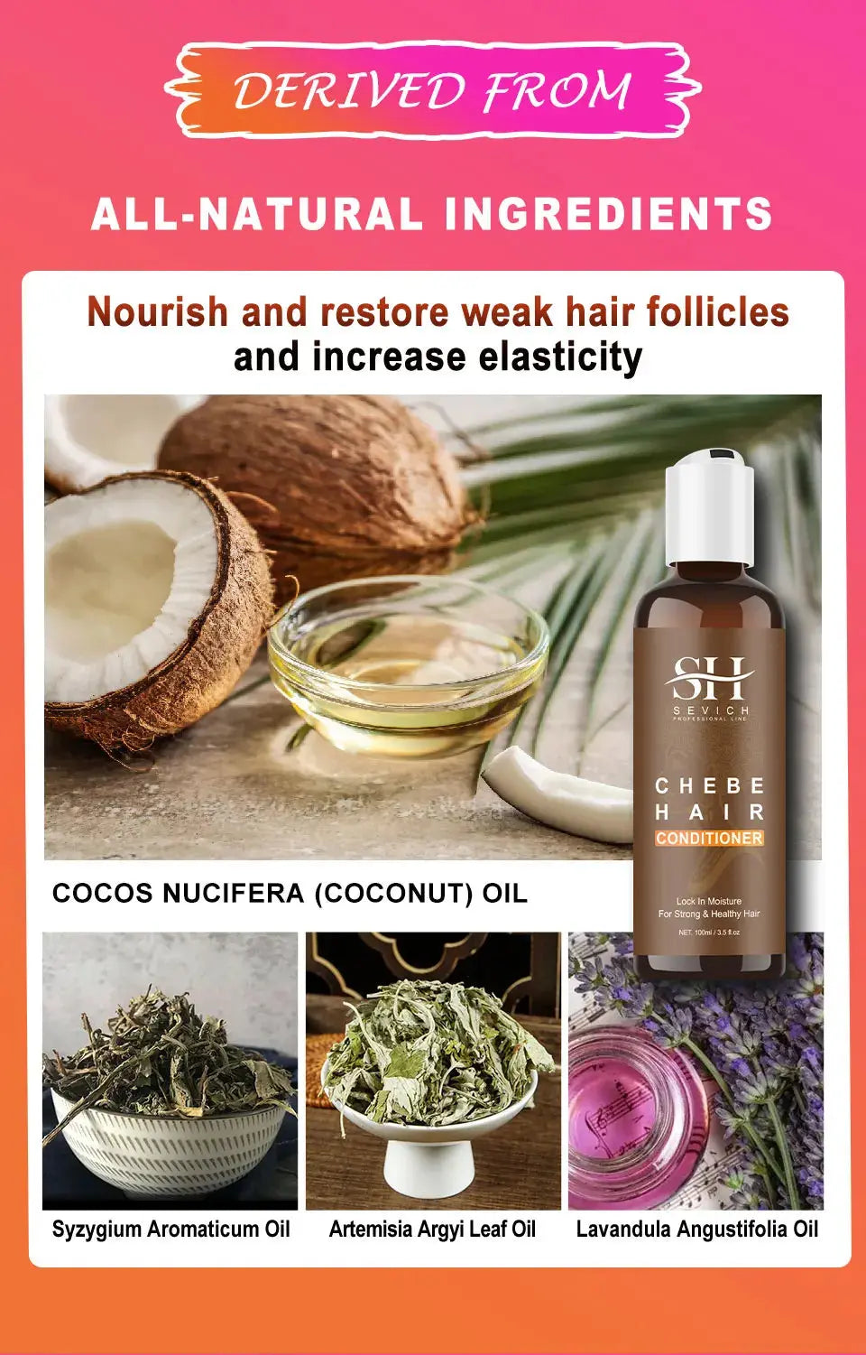 CHEBE Hair Growth Shampoo Conditioner Set Anti Hair Loss Treatment for Men Women Fast Thicken Regrowth Oil Beauty Health SEVICH Nova Trendz