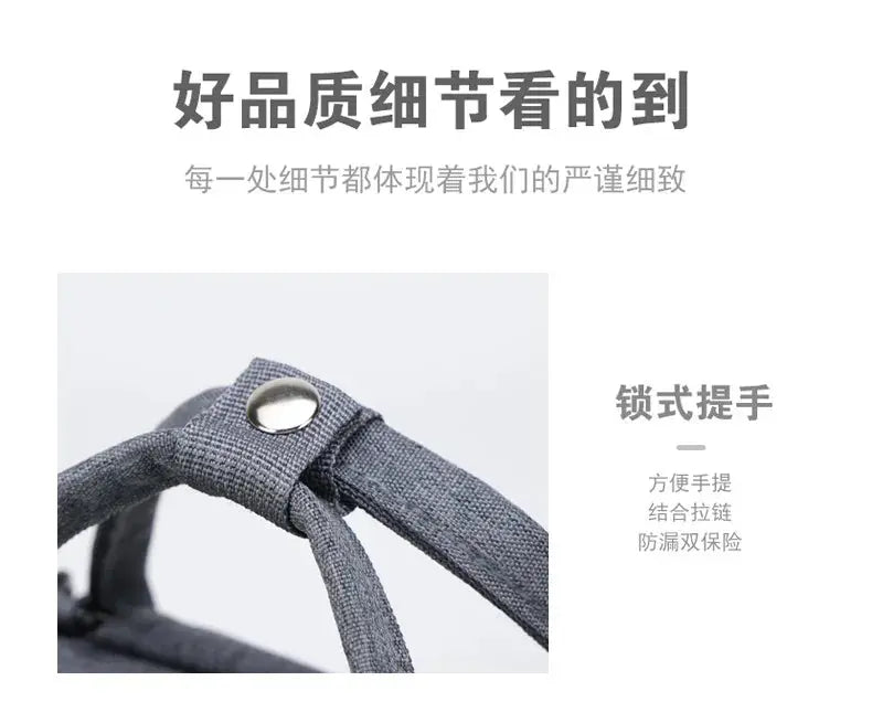Multi-functional Mummy  Shoulder Storage Bag Out Fashion Mother USB Port Bag Large Capacity Backpack Baby Stroller Hanging Bag Nova Trendz