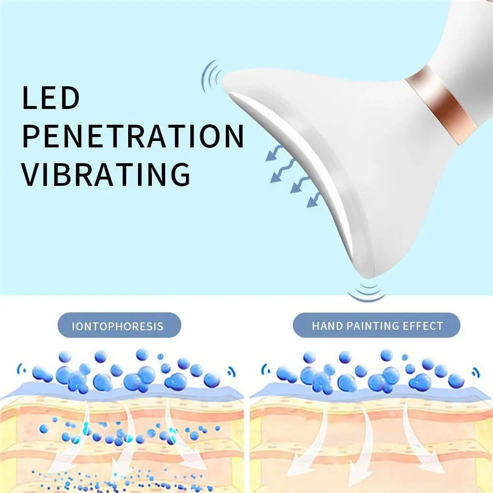 3-in-1 Microcurrent Facial Massager for Face, Neck & Eye Area Nova Trendz